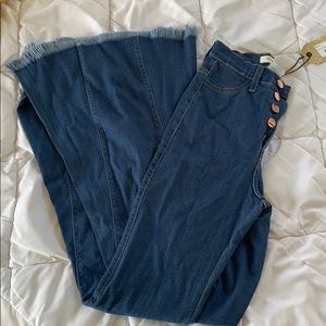 Fringed Bell Bottoms